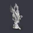 IMG_6765.jpeg Ethereal Forest Maiden & Guardian Owl - High Detail 3D Printable Statue