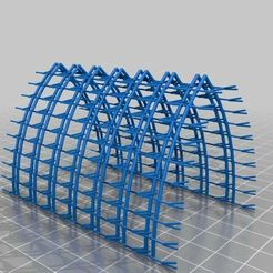 structure_barrel.jpg Free STL file dome and pointed barrel・3D printer model to download
