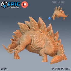 2973-Stegosaurus-Eating-Huge.png Файл 3D Стегозавр пожирающий ‧ DnD Miniature ‧ Tabletop Miniatures ‧ Gaming Monster ‧ 3D Model ‧ RPG ‧ DnDminis ‧ STL FILE・3D-печатная модель для загрузки