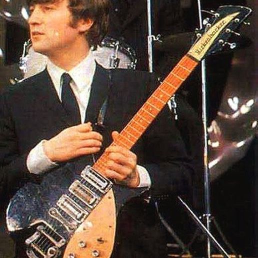 Rickenbacker Logo Reposição Guitarra 3D model