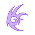 Shadow_The_Hedgehog_Logo.STL Logotipo de Shadow The Hedgehog