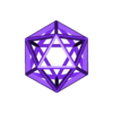 wired_icosaedro.stl Contour Icosaedron