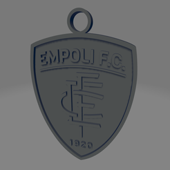 Empoli-FC.png STL file Empoli FC Keychain・3D print object to download