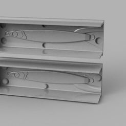 Metal jig Mold Model 01 3D model 3D printable