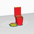 Screen-Shot-2023-02-26-at-21.08.28.png Toilet with opening lid in 1:12 scale - STL file for 3D printing. Miniature modern toilet for dollhouse bathroom.