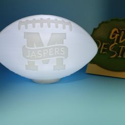 IMG_20230624_193027050.jpg STL file Manhattan Jaspers Football Light・3D printer model to download