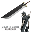 Sin título-1.png STL-Datei Deadly sword of Zack final version fantasy 7 crisis core・Modell zum Herunterladen und 3D-Drucken