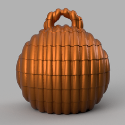 17 rendu 1 .png Fichier STL Boule de noel・Design à télécharger et à imprimer en 3D
