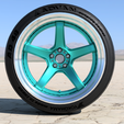 work-t5r-2p-flat-v2234434.png Work Emotion T5R 2p with Advan yokohama tires