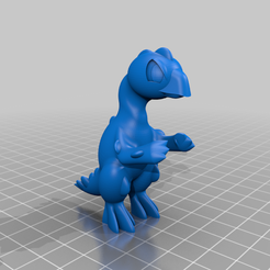 Kwatnoj_Male.png Fichier STL gratuit Pokemorphes : Hork-bajir・Design pour imprimante 3D à télécharger, DinosaurNothlit