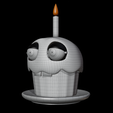 FnafCupcake34FrontWire.png Five Nights at Freddys CupCake for Cosplay 3D print model