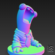SNAG-1275.png Screaming Office Monster - 3D Model for Printing