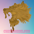 3.png wolf before attack,3D MODEL STL FILE FOR CNC ROUTER LASER & 3D PRINTER