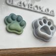IMG_8737.jpeg Резак для полимерной глины Deboss paw print - семь размеров