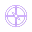 01. Compass Theme 01 - Style 01 - 10mm Dough.stl Bake Your Own Adventure – Compass Cookie Cutter 3D Print File - Pirate Marine Compass Cookie Cutter