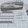 all-parts.jpg SS Normandie ocean liner 1/600 scale printable model kit