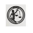 2.png Minimalist Geometric Balance of Justice Picture