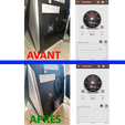 Avant-Après.png QIDI X-MAX3 rear panel for 120 mm fan - 12 V