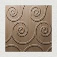 canvas-wall-panel-ornament-cobweb-03-3.jpg Art Nouveau Spiral Wave Seamless 3D Wall Panel STL Model for CNC & 3D Printing