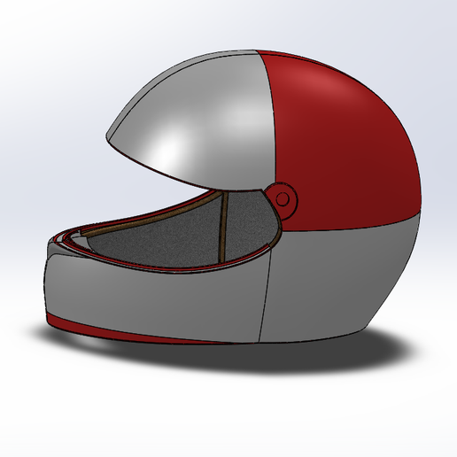 Motorcycle HelmetFree STL File for Cults