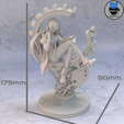 M_Grey_Logo_Measure.png Makise Kurisu- Steins-Gate Anime Figurine for 3D Printing