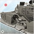 6.jpg Japanese Type 10 tank destroyed on modern road (6) - Cold Era Modern Warfare Conflict World War 3 Japon