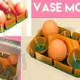 IMG_2078.jpg Egg Carton / egg holder - Vase Mode fast printable Tray for 6 Eggs