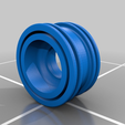 Erector_Set_Compatable_Front_Wheel.png Fully 3D Printable RC Vehicle (Improved from previously posted)