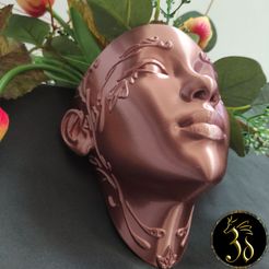 cope.jpg 3D file Venus on the wall, vase, plant pot, holder.・3D print design to download