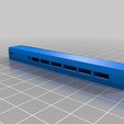05b25562-8d3f-459c-8089-ef762bfee71b.png TGV Sud-Est Trailers R1 to R8 in HO scale and 3D printed by TerranRailways