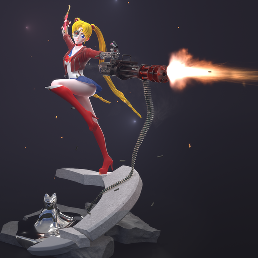 tbrender_Camera-1-insta.png Modèle imprimé en 3D de Sailor Moon Terminator