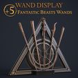 Cover.jpg Fantastic Beasts Wands with Deathly Hallows Wand Display