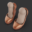 untitled.157.png 9 3d shoes / model for bjd doll / 3d printing / 3d doll / bjd / ooak / stl / articulated dolls / file
