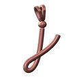 J-lower-case-wire-3d-letter-pendant-charm-10.jpg J Buchstabe anfängliche 3d Kleinbuchstaben Draht Anhänger Charme Bügel 3D-Druck Modell