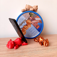 FLEXI BEAR 2.png Free STL file flexi bear・3D printing design to download