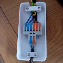 20230723_153835.jpg STL file Wago Clone SPL-2 2 into 6 Wire Connector・3D printable model to download