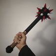 Modular-Spiked-Mace,-Heavy-Ball-Head-3.jpg Modular Spiked Mace, Heavy Ball Head, Customizable Build