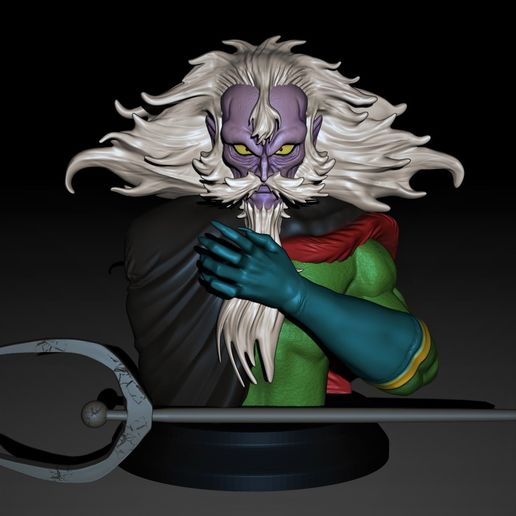 DR.Hell bust - 3D model önizlemesi