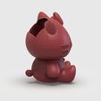 HelloKittyFullBodyPencilHolder.744.3.jpg Portalápices sentado Hello Kitty