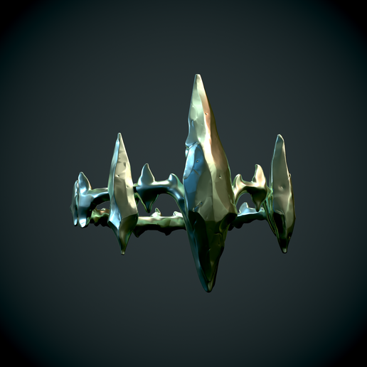 Crown of the Ruined King 3D model