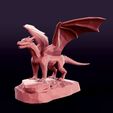 I1.jpg Polygonal Dragon Figurine