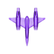 VF-4 Lightning v2 Fighter Mode.stl Robotech YF-4 Veritech