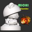 4.jpg michi traveler STL ready to print 3D print model