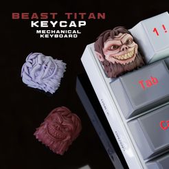 portada_titan_Beastia.jpg Beast Titan - Keycap 3D for mechanical keyboard -ATTACK ON TITAN - SHINGEKI NO KYOJIN