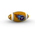 NFL_titans1.jpg NFL TENNESSEE TITANS KEYCHAIN BALL WITH CONTAINER