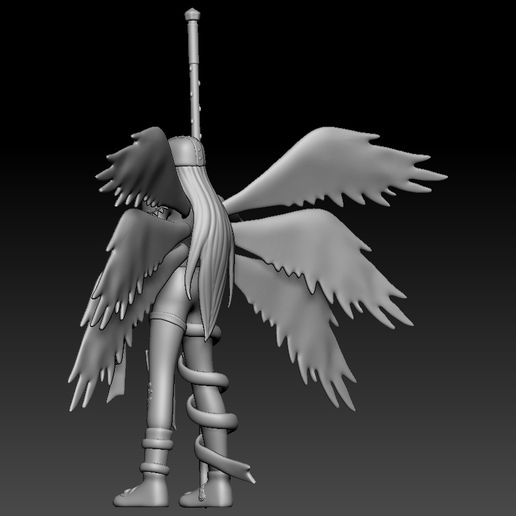 🐉 Angemon・ STL File for ・Cults