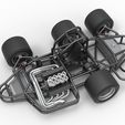 4.jpg Diecast Supermodified 3-to-1 race car Base Scale 1:25