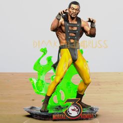 STL file Baraka - Mortal Kombat II - Bust 👤・3D printing idea to