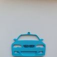 e46front.jpg BMW E46 front view keychain/rear-view mirror hang