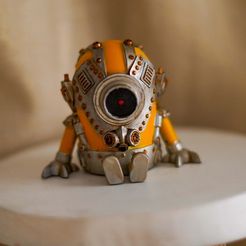 3.jpg Archivo STL gratis Súbdito robot・Diseño de impresora 3D para descargar